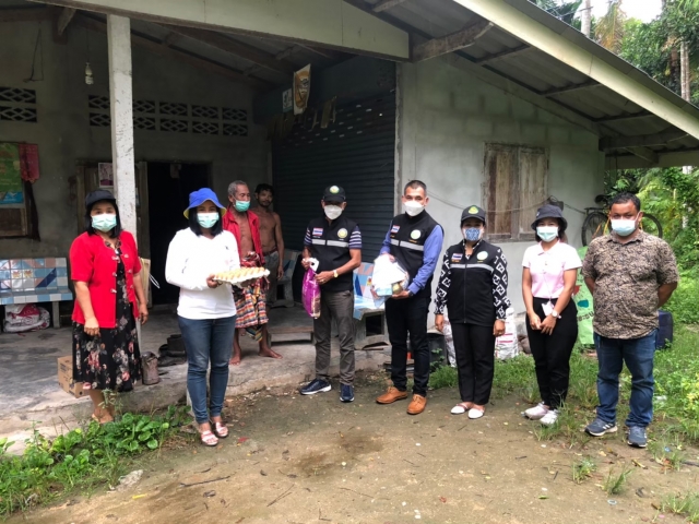 กิจกรรมมอบถุงยังชีพผู้กักกัน(COVID-19) 2565